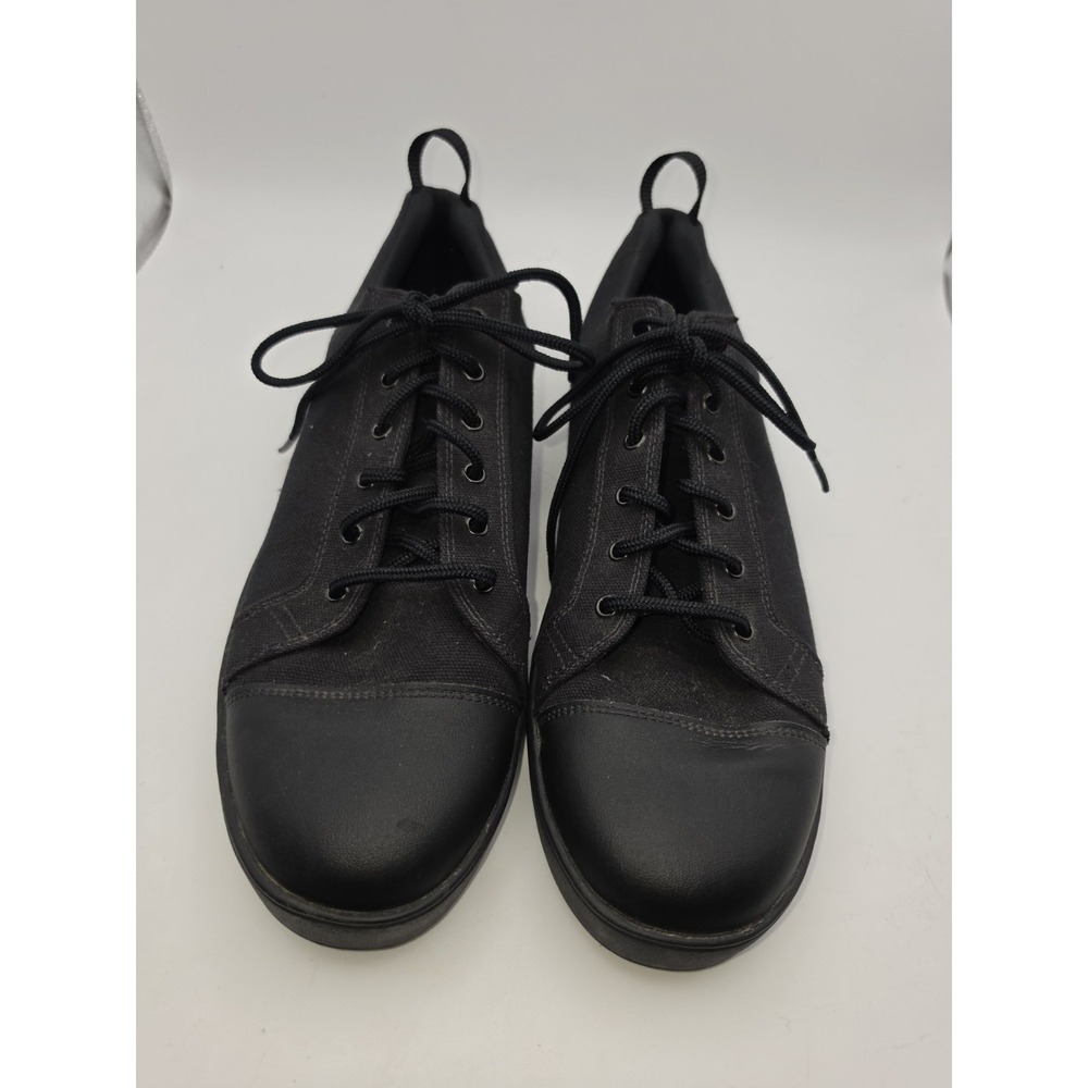Woobies Black MOD-1 Low-Top Tactical Canvas Sneaker Sz 11.5